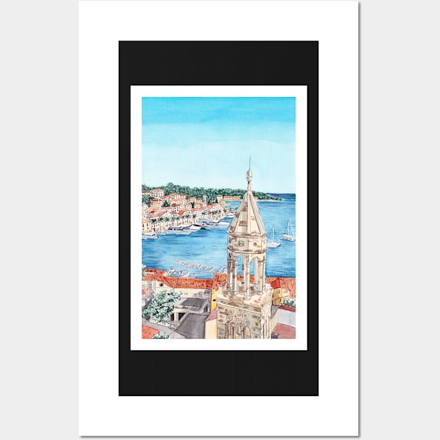 Hvar, Croatia Wall Art by NorrskenArt